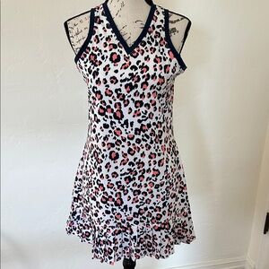 Tail Leopard Print Sports Mini Dress
